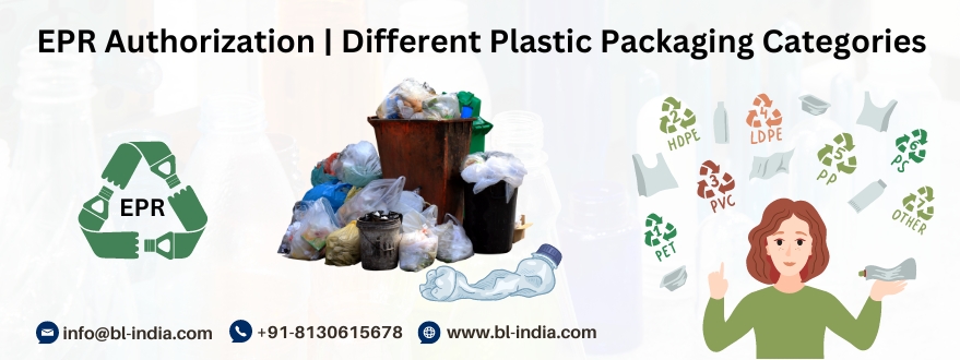 EPR Registration for Different Plastic Packaging Categories in India